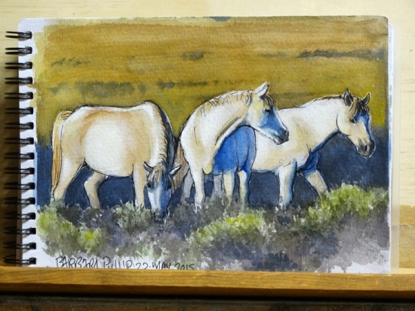 Three White Horses