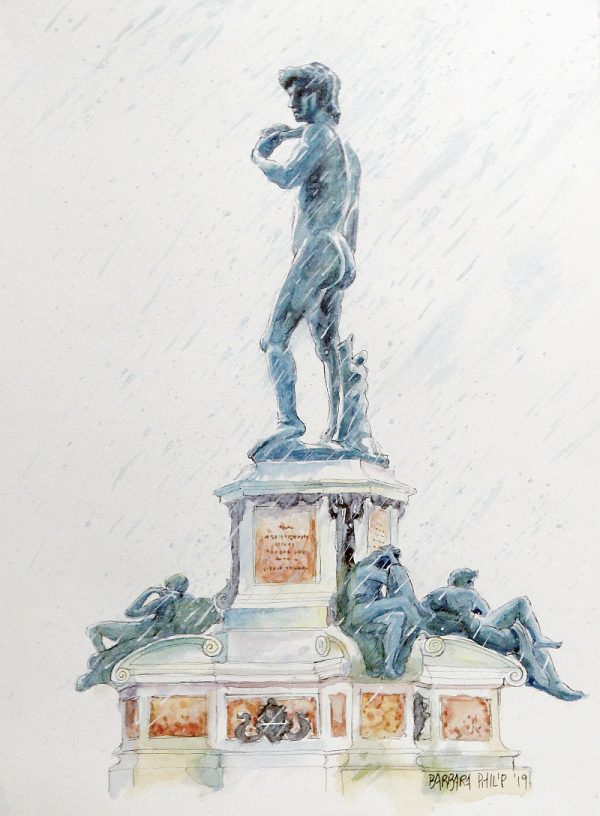 David statue copy, Florence