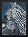 Zebra painting.