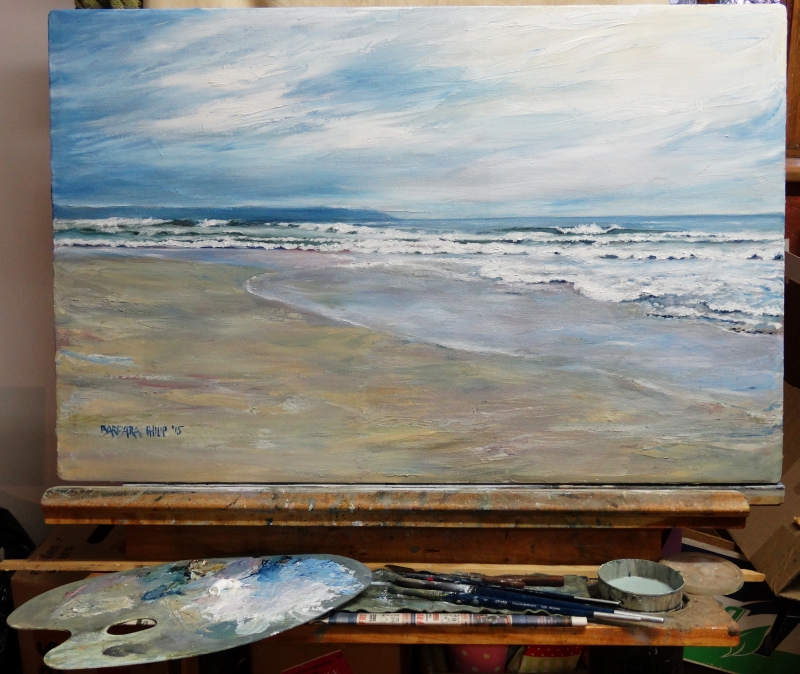 Just for something quite different, – A seascape.